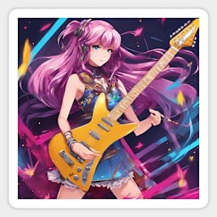 Hit Potential Guitar Waifu Magnet